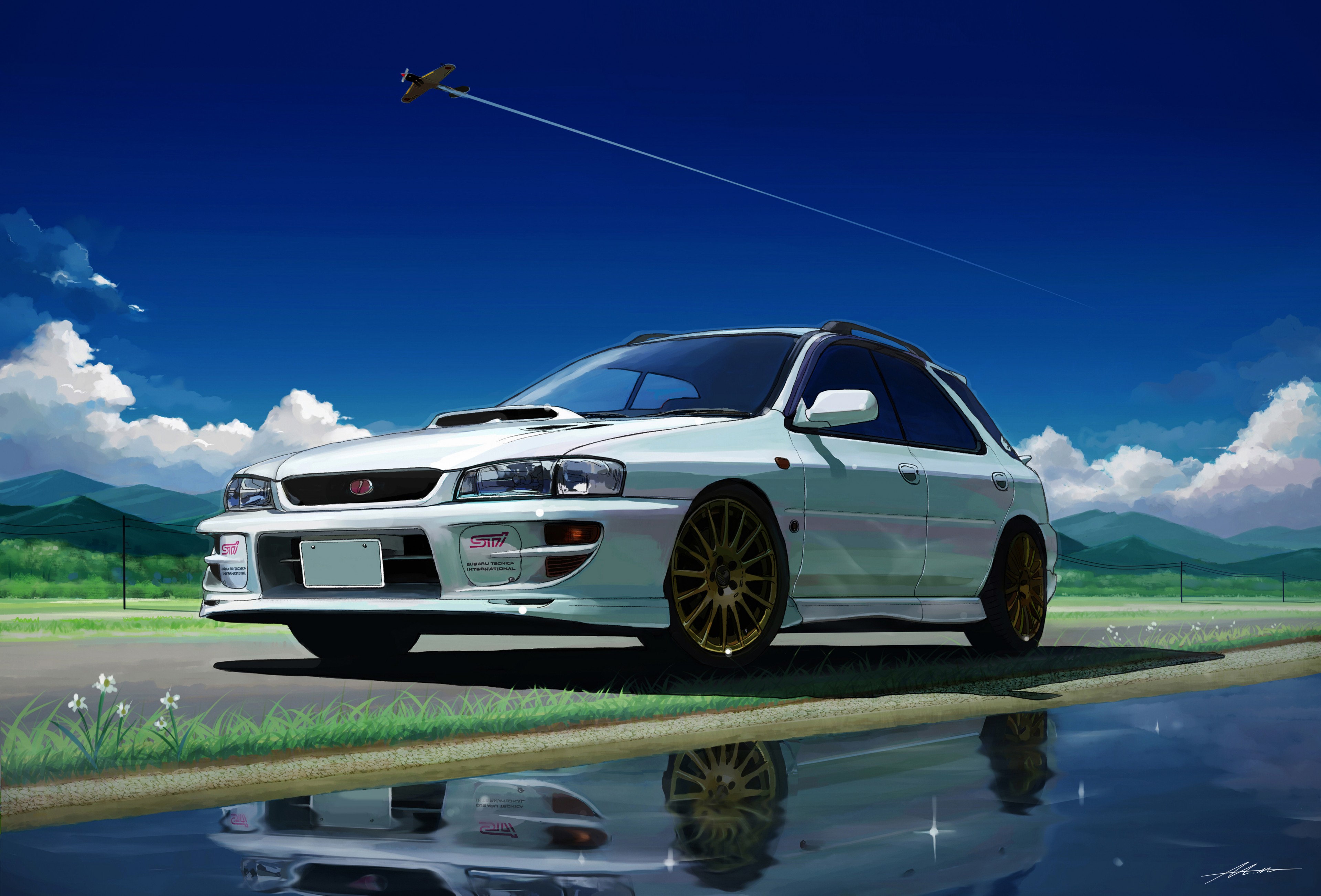 Subaru Impreza WRX STI gc8/gf8